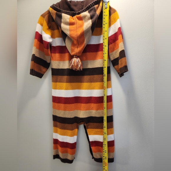 GAP Baby 6-12 months Onesie, Bunting suit, Outdoor wear, Cap with Pompom, Unisex - Picture 7 of 11